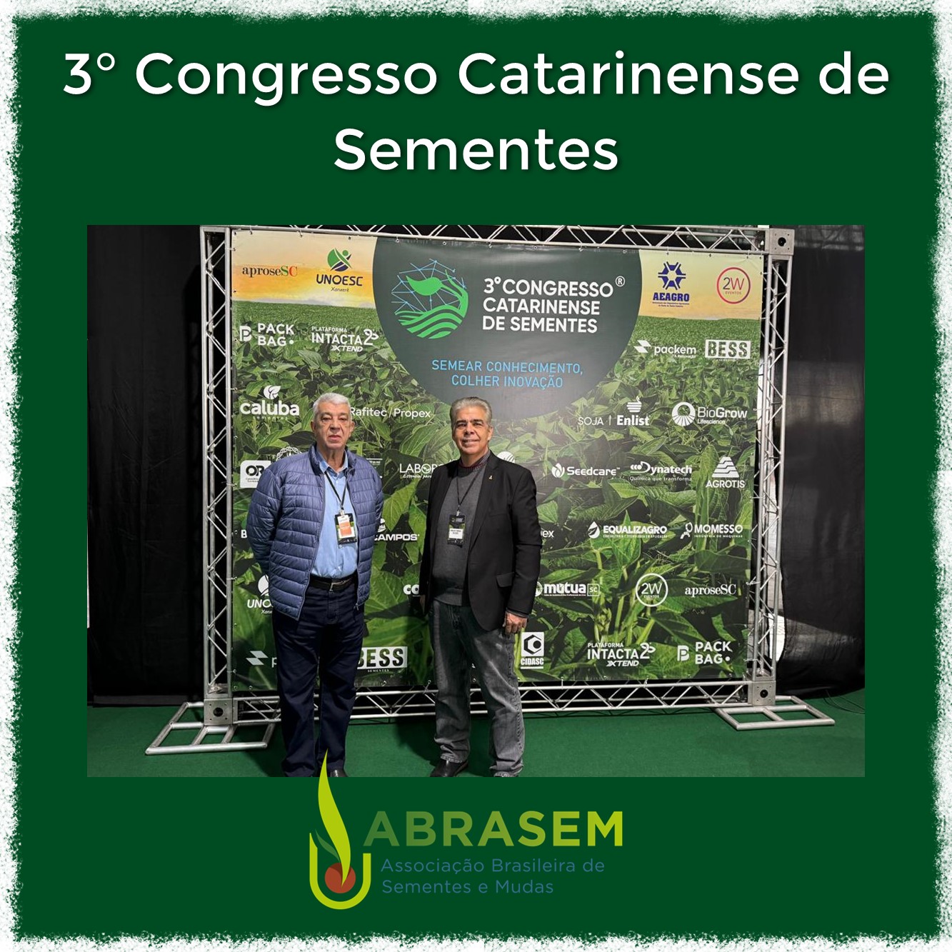 3ª Edição do Congresso Catarinense de Sementes