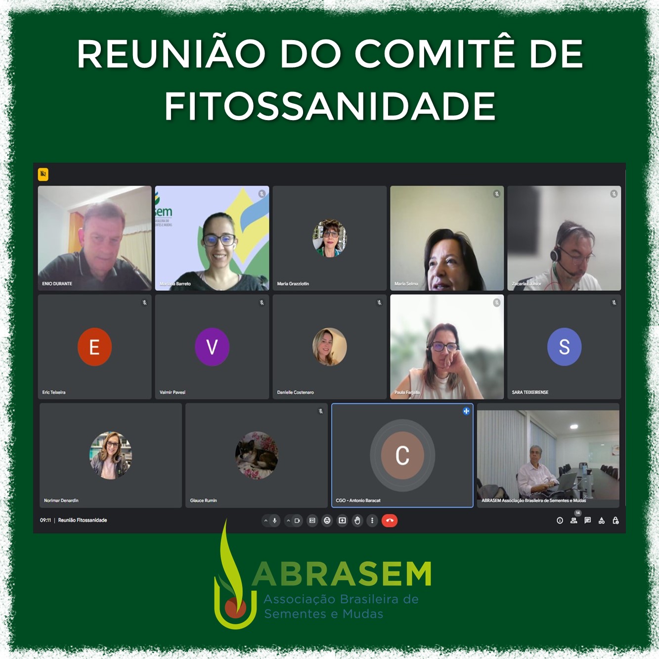 Reunião do Comitê de Fitossanidade